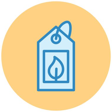 Modern simge işaretinin vektör illüstrasyonu.