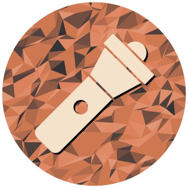 Modern simge işaretinin vektör illüstrasyonu.