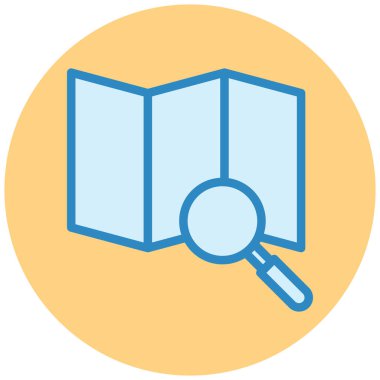 Ara. Web simgesi basit tasarım