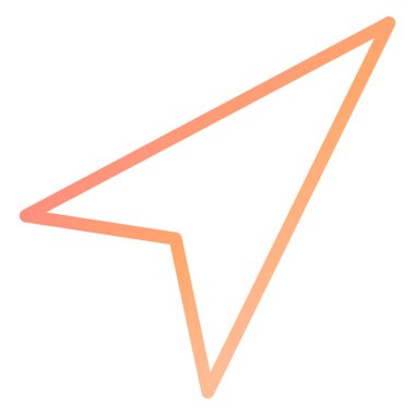 navigasyon modern simge vektör çizimi 