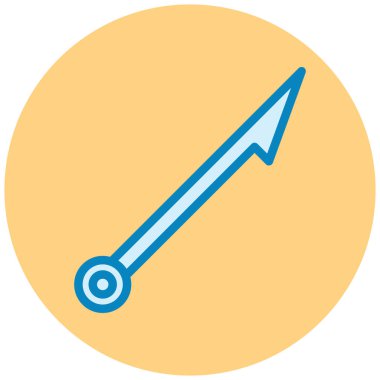 Ok. Web simgesi basit illüstrasyon