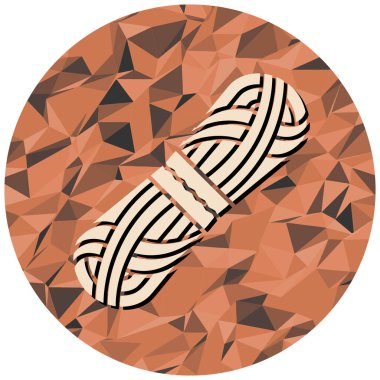 Bir beyzbol topunun vektör çizimi