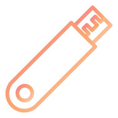 Flash sürücü simge vektör çizim