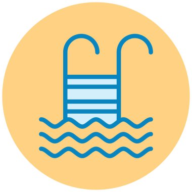 Yüzme havuzu. Basit tasarım