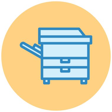 Çekmecede. Web simgesi basit tasarım