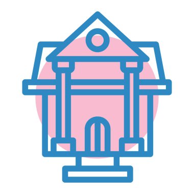 Modern illüstrasyon vektör simgesi oluşturma