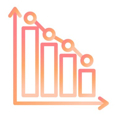 Grafik. Web simgesi basit illüstrasyon 
