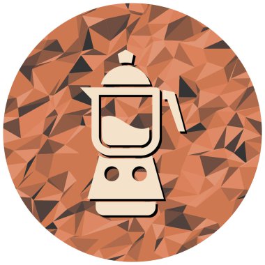 Basit vektör illüstrasyonu, web simgesi 