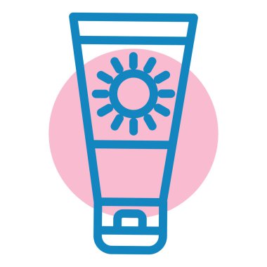 - Dondurma. Web simgesi basit illüstrasyon