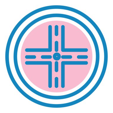 Pusula simgesi vektör resimlemesi