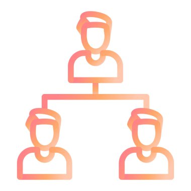 Sosyal. Web simgesi basit illüstrasyon 