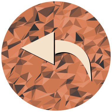 Ok işareti simge vektör