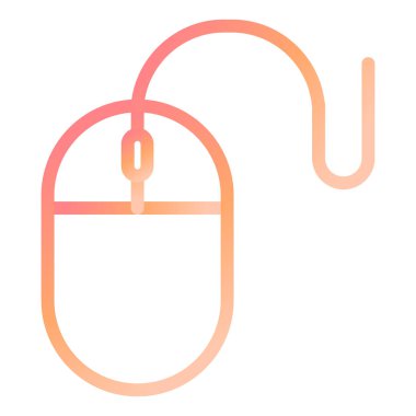 Fare modern simge vektör illüstrasyonu 