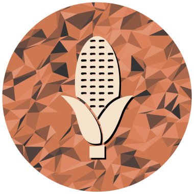 Mısır simgesinin vektör illüstrasyonu