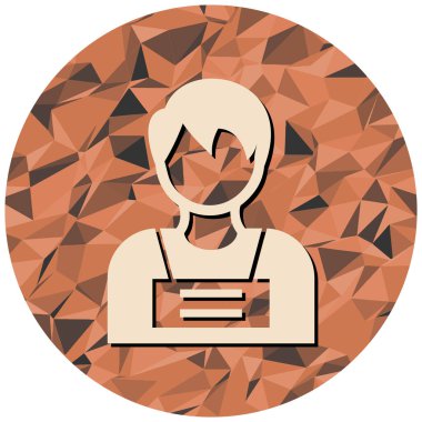 Dizüstü bilgisayarı olan bir kadın. düz tasarım biçimi.