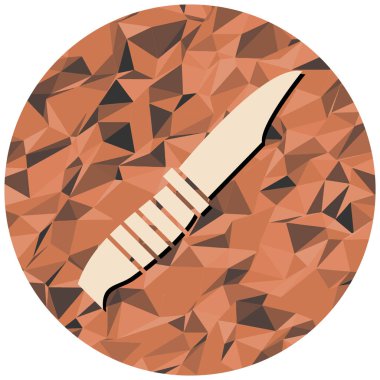 Bir bıçağın vektör çizimi