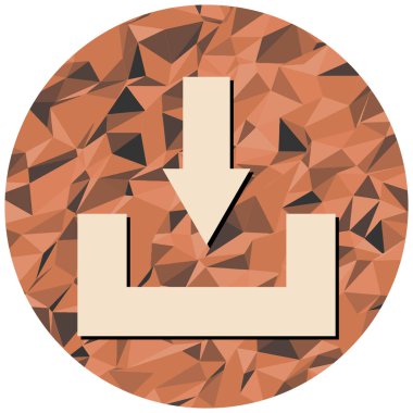 Ok simgesini indir. vektör illüstrasyonu