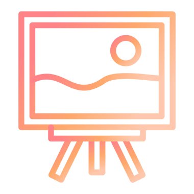 Modern simge vektör çizimi 