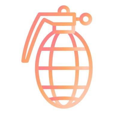 El bombası. Web simgesi basit illüstrasyon