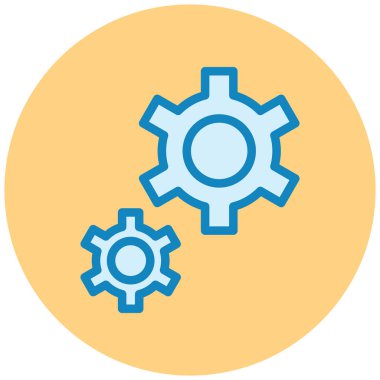 Ayarlama. Web simgesi basit illüstrasyon