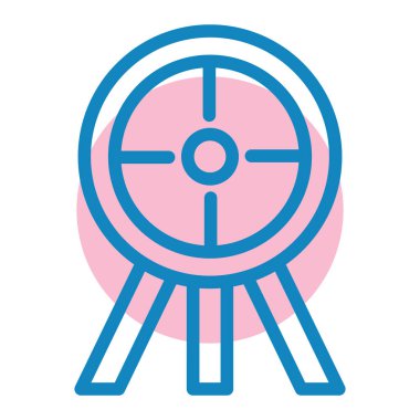 hedef simge vektör illüstrasyonu