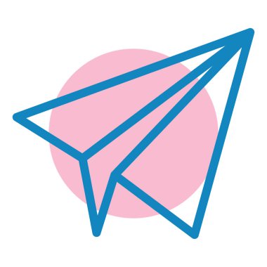 Kağıt. Web simgesi basit illüstrasyon