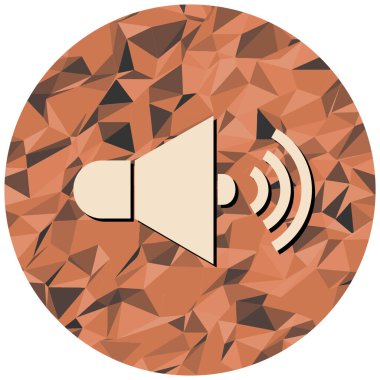 ses simgesi vektör illüstrasyonu