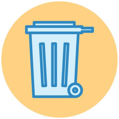 Çöp kutusu. Basit tasarım