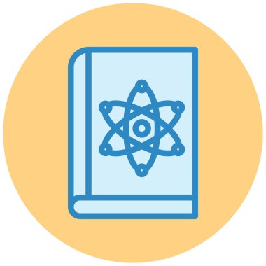 Kitap. Web simgesi basit illüstrasyon