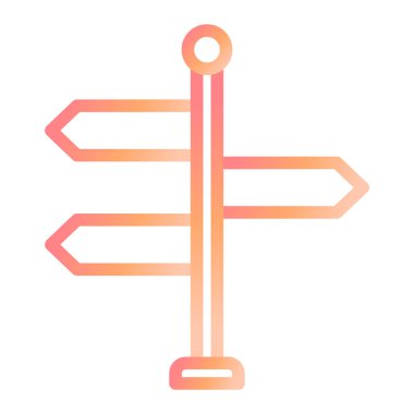 Talimatlar. Web simgesi basit illüstrasyon