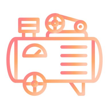 araba simgesi vektör illüstrasyonu