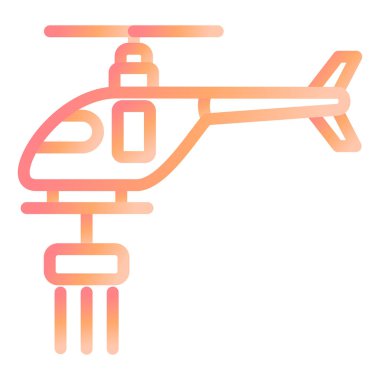  Fire Fighting. web icon simple illustration 