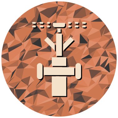 Bir kafatasının vektör çizimi