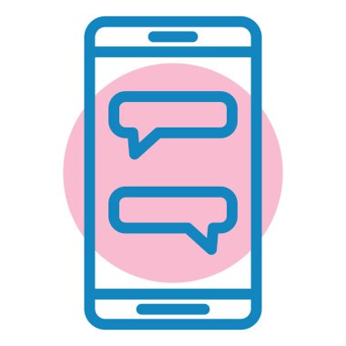 cep telefonu ikonu vektör illüstrasyonu