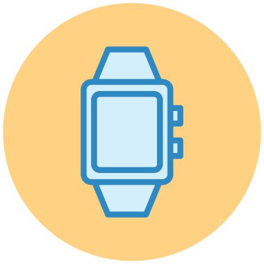 İzle. Web simgesi vektör illüstrasyonu