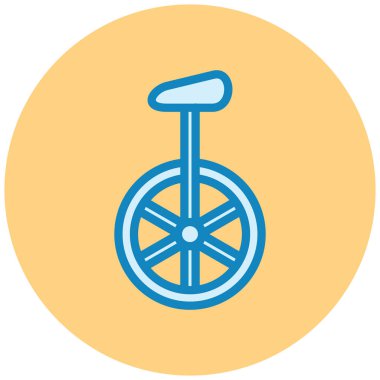 Bisiklet. Web simgesi basit illüstrasyon