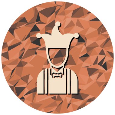 Basit vektör illüstrasyonu, web simgesi 