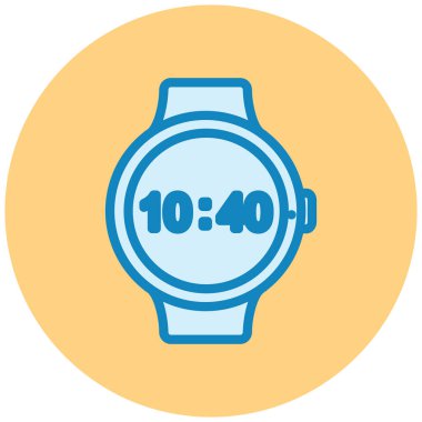 İzle. Web simgesi basit illüstrasyon