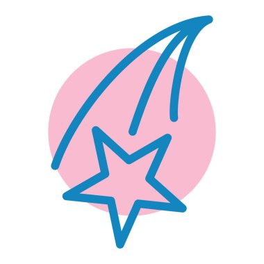 Yıldız. Web simgesi basit illüstrasyon