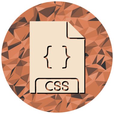 dosya biçimi simgesi, vektör illüstrasyonu