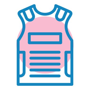 Basit bir simgenin vektör illüstrasyonu