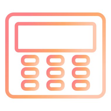 Sayısal modern simge vektör illüstrasyonu 