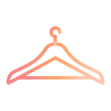 Askı. Web simgesi basit illüstrasyon 