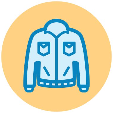 Kıyafetler. Web simgesi basit illüstrasyon