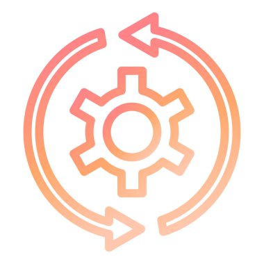 Sistem Güncelleme Modern simge vektör illüstrasyonu 