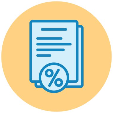 İndirim. Web simgesi basit illüstrasyon