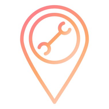 modern simge vektör illüstrasyonu 