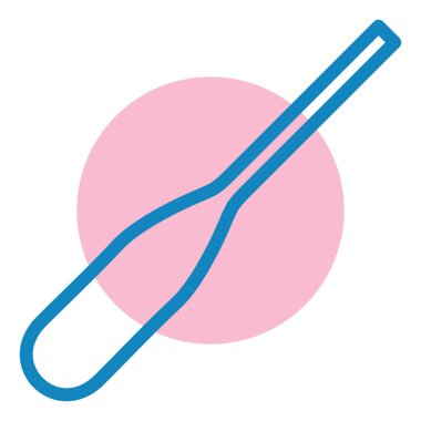 paddle simgesi, vektör illüstrasyonu basit tasarım