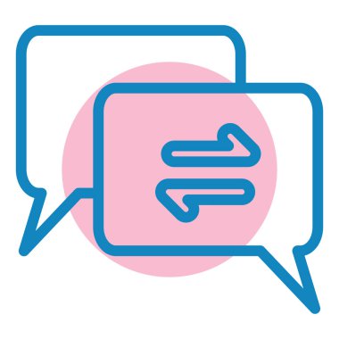 Sohbet balonu Basit resimleme