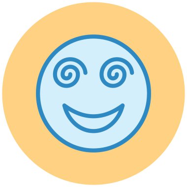 emoji. Web simgesi basit illüstrasyon